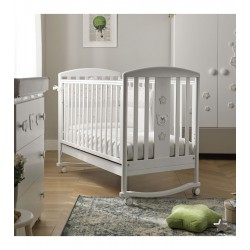 Βρεφικό κρεβατάκι PALI Little Royal White 0255LITROYAL