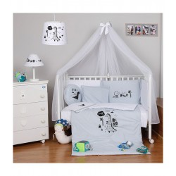 Σετ προίκας μωρού FUNNA BABY Dino Blue 8τμχ BIS-9870