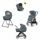 Inglesina Electa Full Kit System Darwin Union Grey - Chassis Silver KA51R0UNG