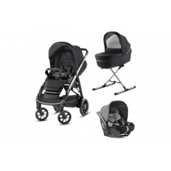 Inglesina Aptica Full Kit System Quatrro με Darwin Mystic Black KA70N0MYB