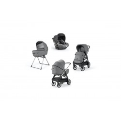 Inglesina Aptica Full Kit System Quatrro με Darwin Kensington Grey KA70N6KSG