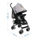 Καρότσι Buggy Deer Grey Bebe Stars 171-186