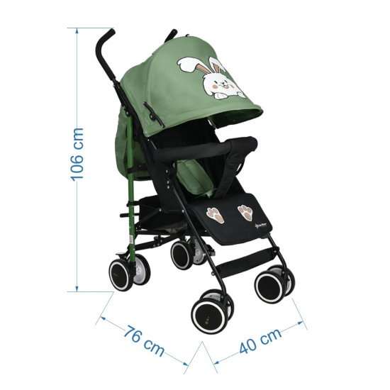 Καρότσι Buggy Bunny Olive Bebe Stars 171-174