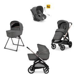 Inglesina Aptica Kit Σύστημα Quattro Με Κάθισμα Αυτο/του Darwin Recline - Velvet Grey KA62S0VLG