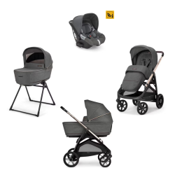 Inglesina Aptica Kit Σύστημα Quattro Με Κάθισμα Αυτο/του Darwin i-Size - Velvet Grey KA61S0VLG