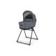 Inglesina Κιτ Σύστημα Electa Quattro + Βρεφικό Κάθισμα Αυτο/του Darwin Recline - Union Grey KA52S0UNG