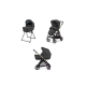 Inglesina Κιτ Σύστημα Electa Duo - Upper Black KA59S0UPB